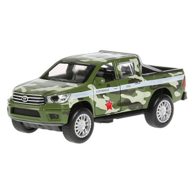Машина Toyota Hilux камуфляж Технопарк HILUX-12SLMIL-GN